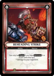 Beheading Strike - Foil